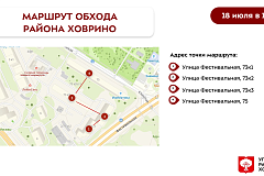 Обход территории района