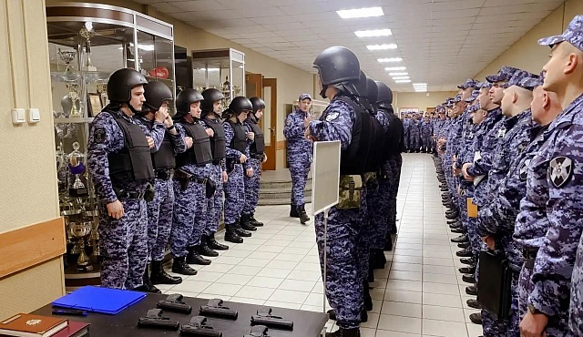 В Москве росгвардейцы провели методический сбор по линии служебной подготовки